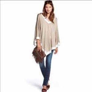 Splendid Cashmere Blend Poncho